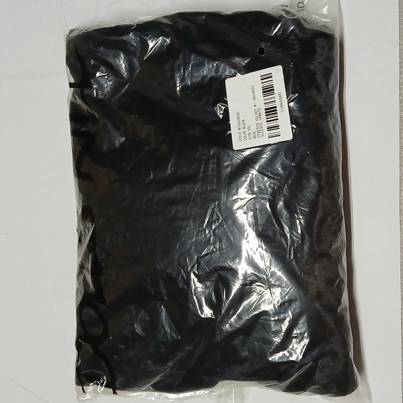 Dolls Kill Widow Enamored Galore Black Velvet Long Sleeve Top XXL Goth Gothic - Picture 11 of 11